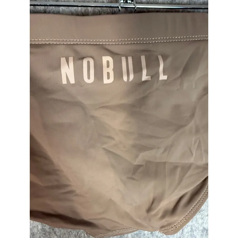NEW NO BULL Womens Brown Swimsuit Bottom Medium